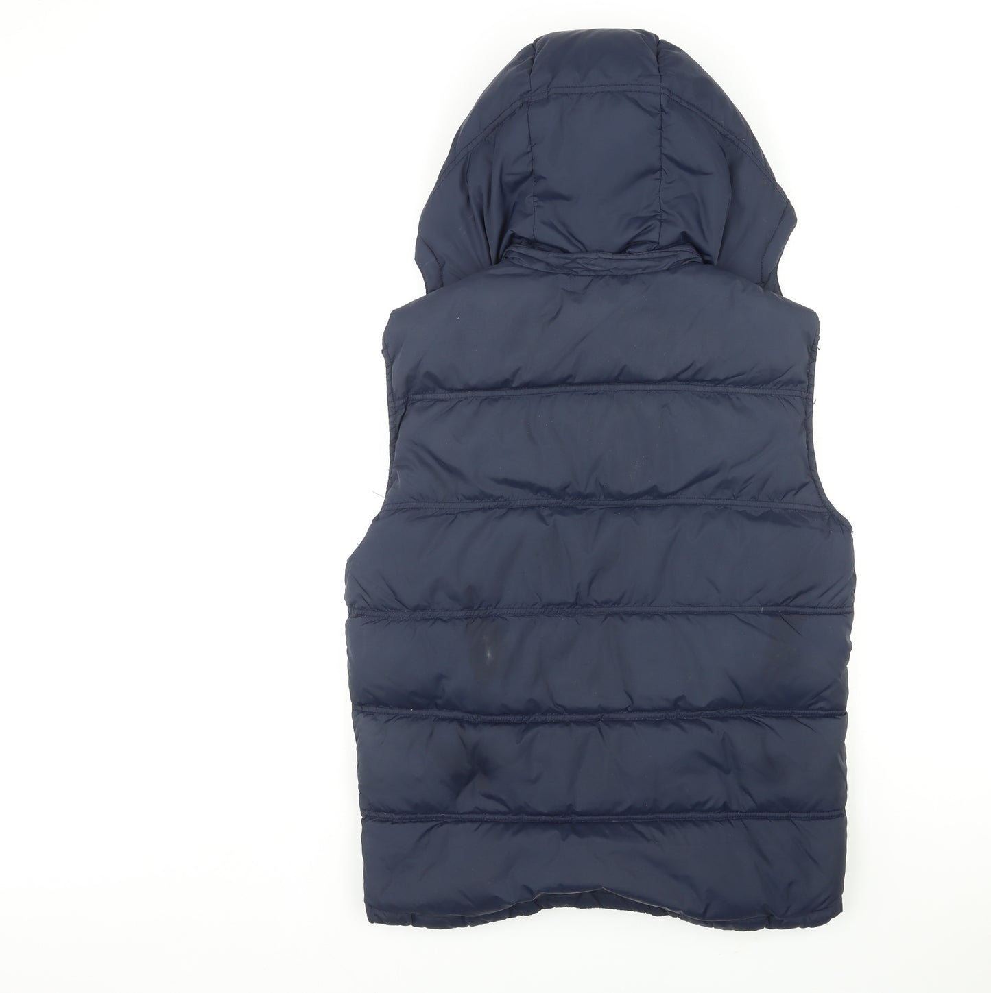 Jack Wills Mens Blue Gilet Coat Size S Zip