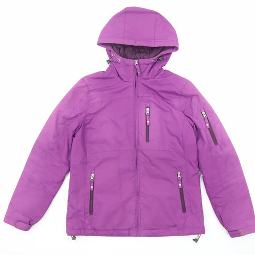 Radiance Womens Purple Jacket Size S Zip