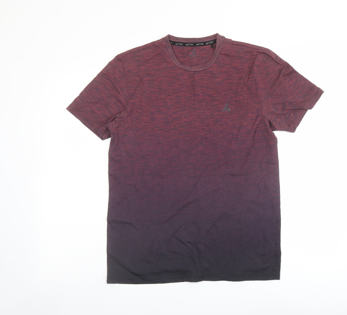 NEXT Mens Red Cotton T-Shirt Size S Round Neck