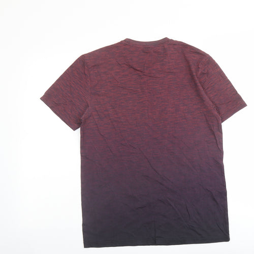 NEXT Mens Red Cotton T-Shirt Size S Round Neck