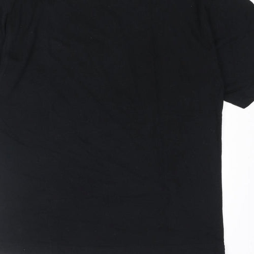 Together Womens Black Cotton Basic T-Shirt Size 8 Round Neck - Size 8-10, Together Hotel