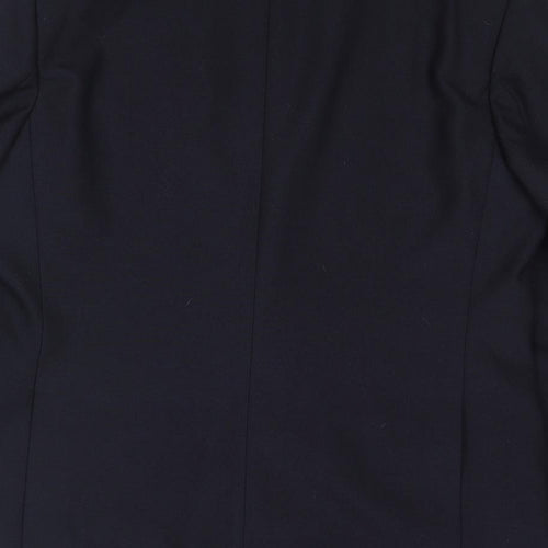 Osborne Mens Blue Polyester Jacket Blazer Size 42 Regular