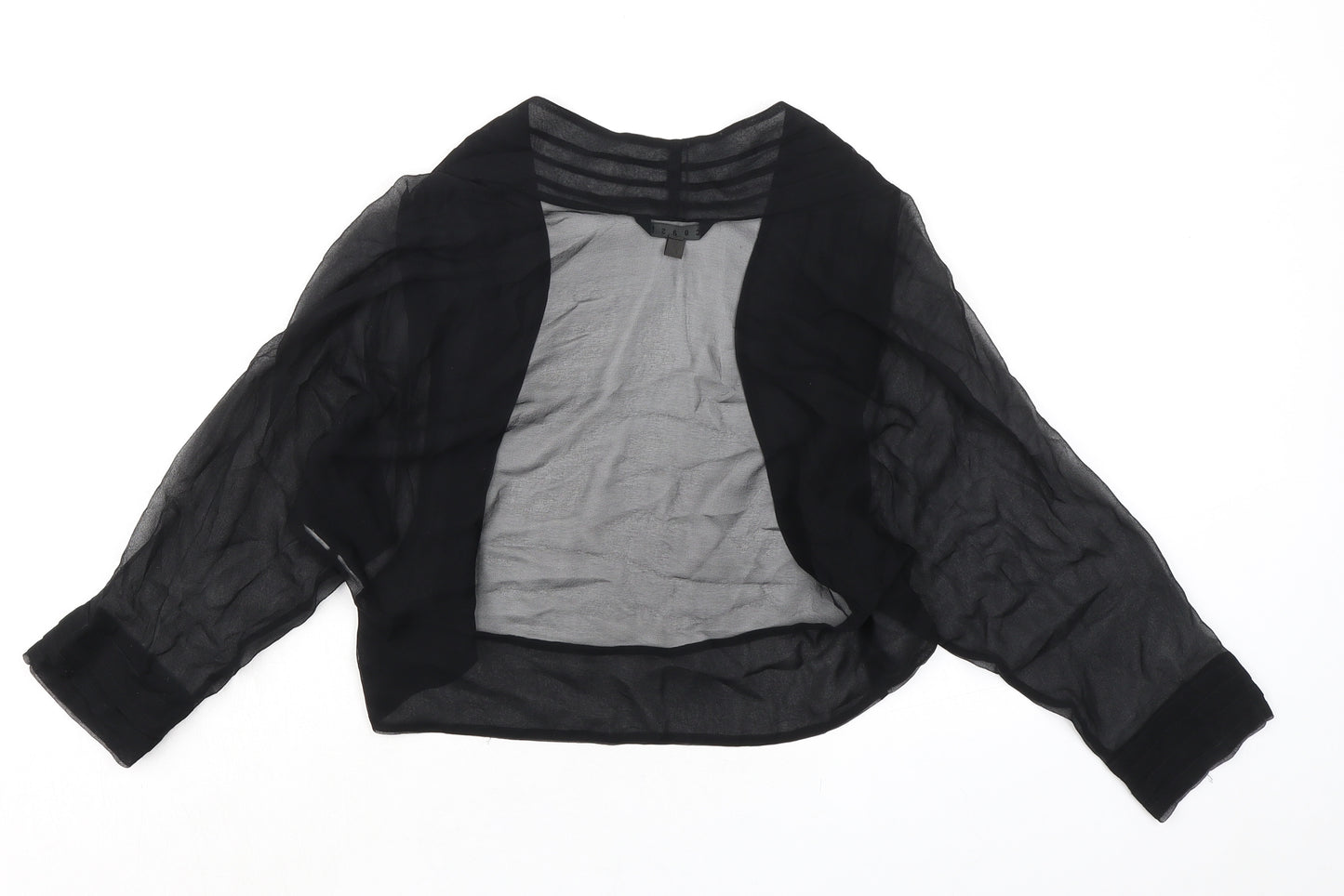 Coast Womens Black Polyester Kimono Blouse Size S Sweetheart