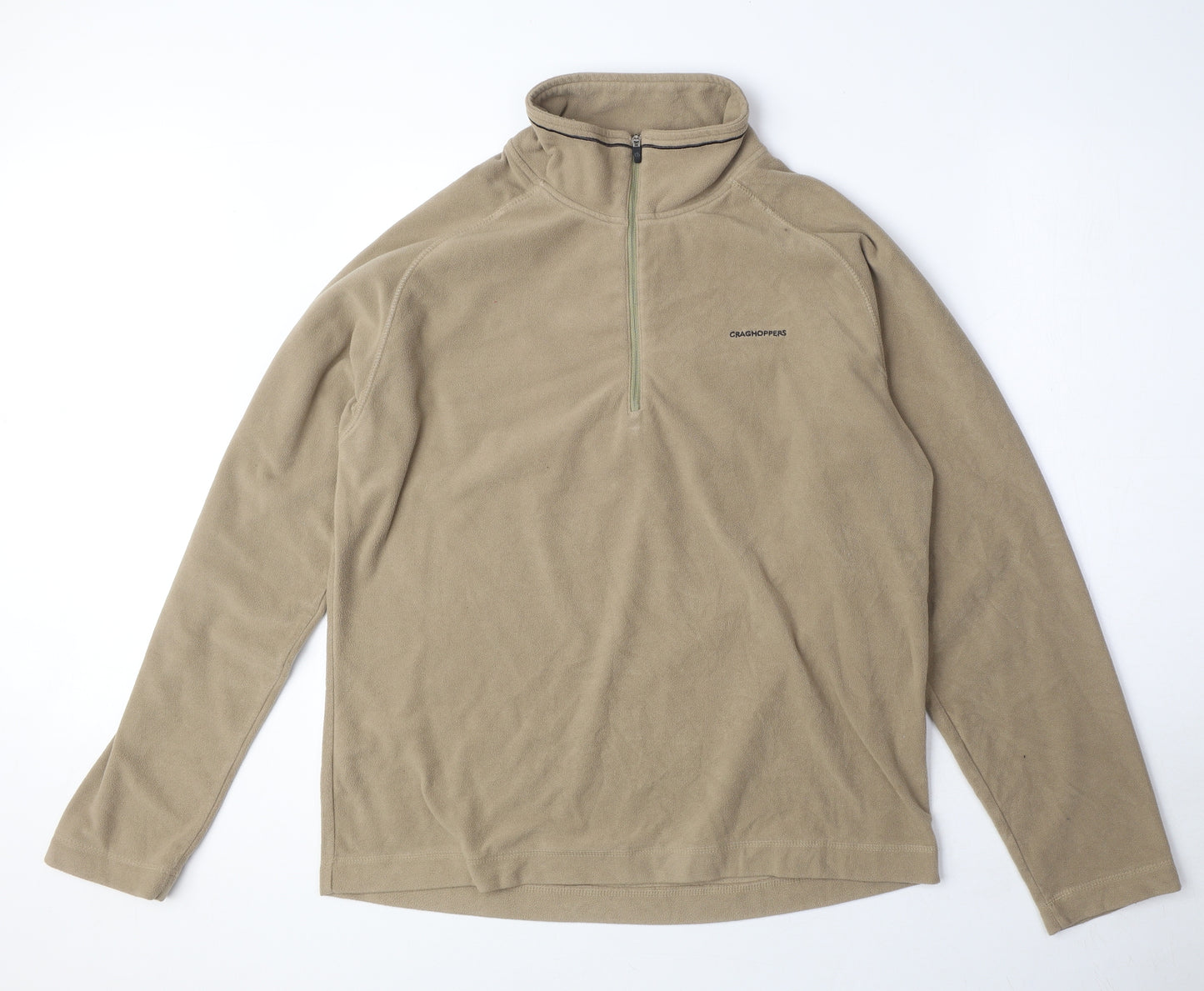 Craghoppers Mens Beige Polyester Pullover Sweatshirt Size M