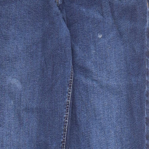 NEXT Mens Blue Cotton Skinny Jeans Size 36 in L29 in Regular Zip