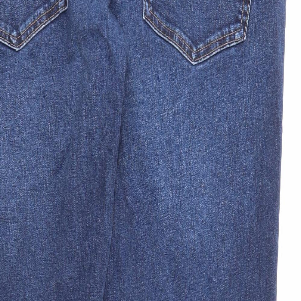 NEXT Mens Blue Cotton Skinny Jeans Size 36 in L29 in Regular Zip
