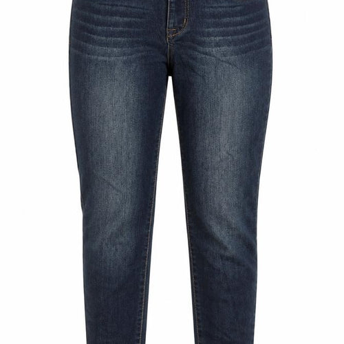 1822 Denim Womens Blue Cotton Straight Jeans Size 6 L27 in Regular Zip