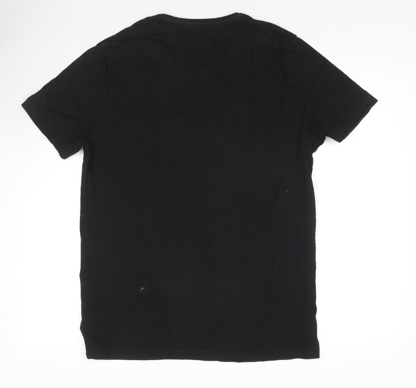 Original Penguin Mens Black Cotton T-Shirt Size XL Round Neck