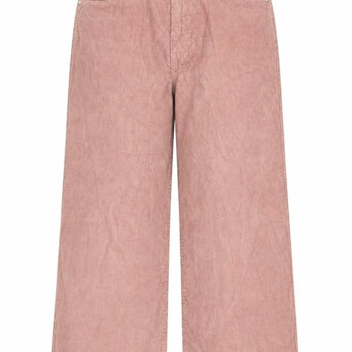 Denim & Co. Womens Pink Cotton Trousers Size 8 L23 in Regular Zip - Button Pockets