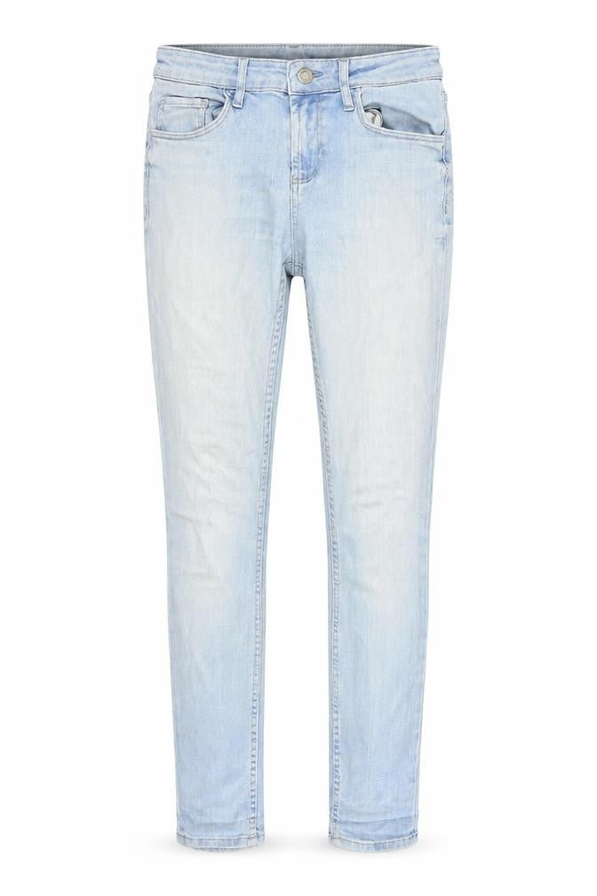 Topshop Womens Blue Cotton Skinny Jeans Size 26 in L30 in Regular Zip