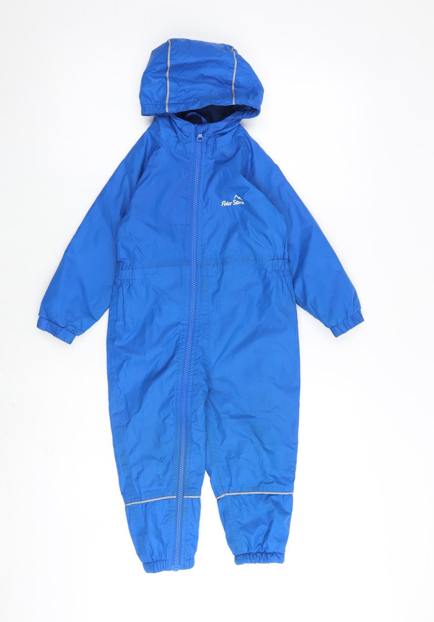 Peter Storm Baby Blue Ski Jacket Snowsuit Size 18-24 Months Zip - Hooded