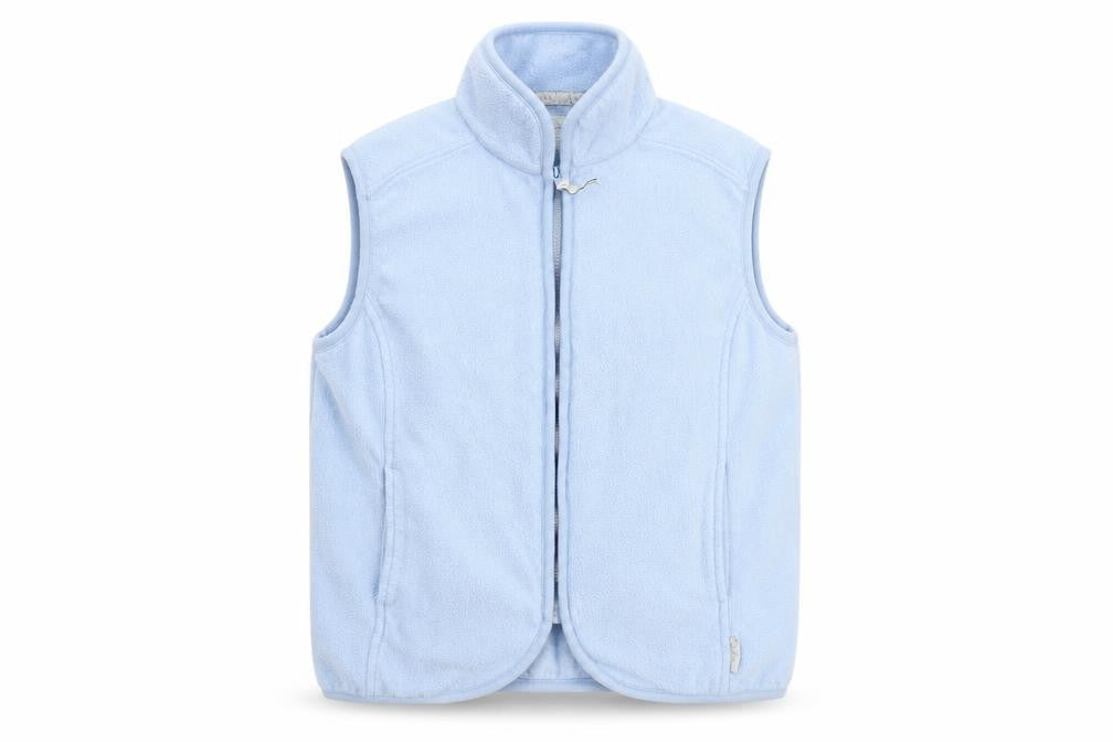 DC Sportswear Womens Blue Gilet Jacket Size M Zip - Pockets