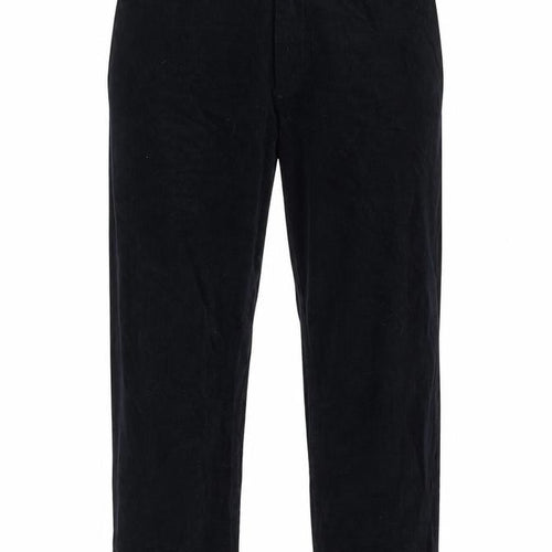 Marks and Spencer Mens Blue Cotton Dress Pants Trousers Size 38 in L31 in Regular Zip