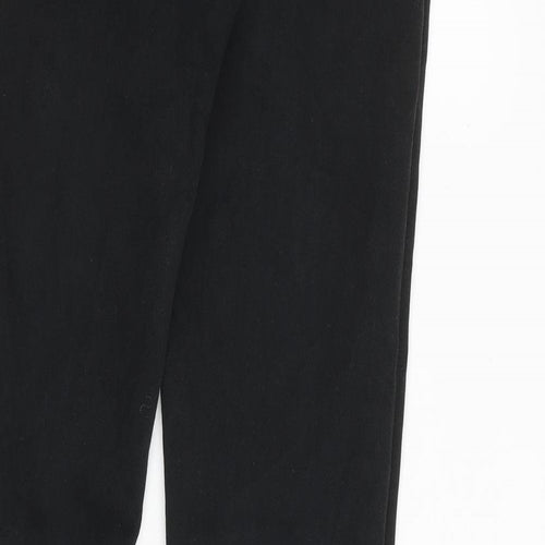 Topman Mens Black Cotton Skinny Jeans Size 30 in L33 in Slim Zip