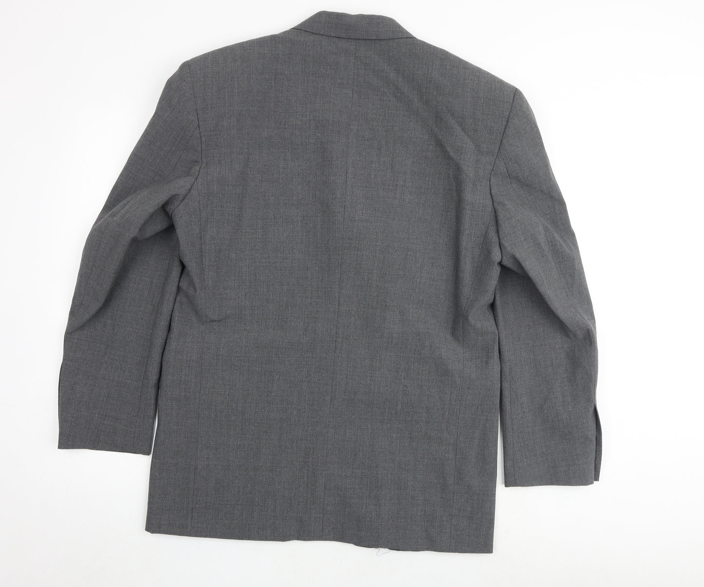 Modern Classics Mens Grey Wool Jacket Suit Jacket Size 38 Regular