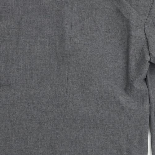 Modern Classics Mens Grey Wool Jacket Suit Jacket Size 38 Regular