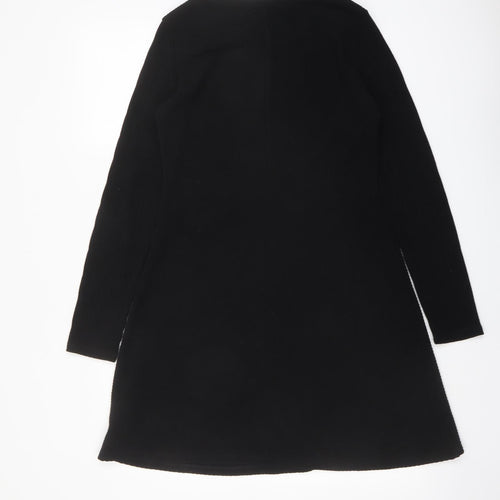 Gap Womens Black Polyester A-Line Size S Round Neck Pullover