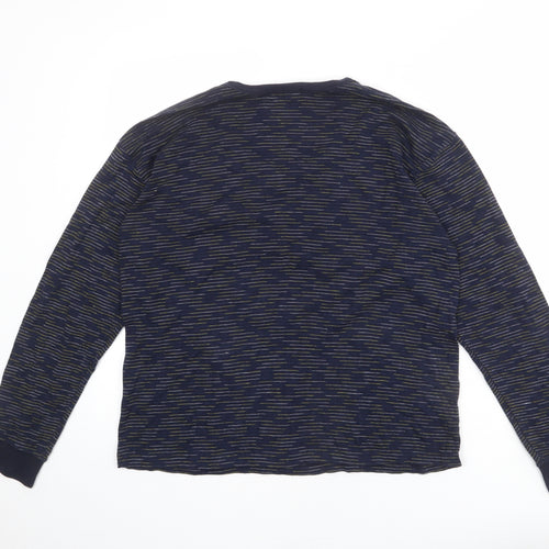 Septwolves Womens Blue Polyester Pullover Sweatshirt Size 2XL Pullover
