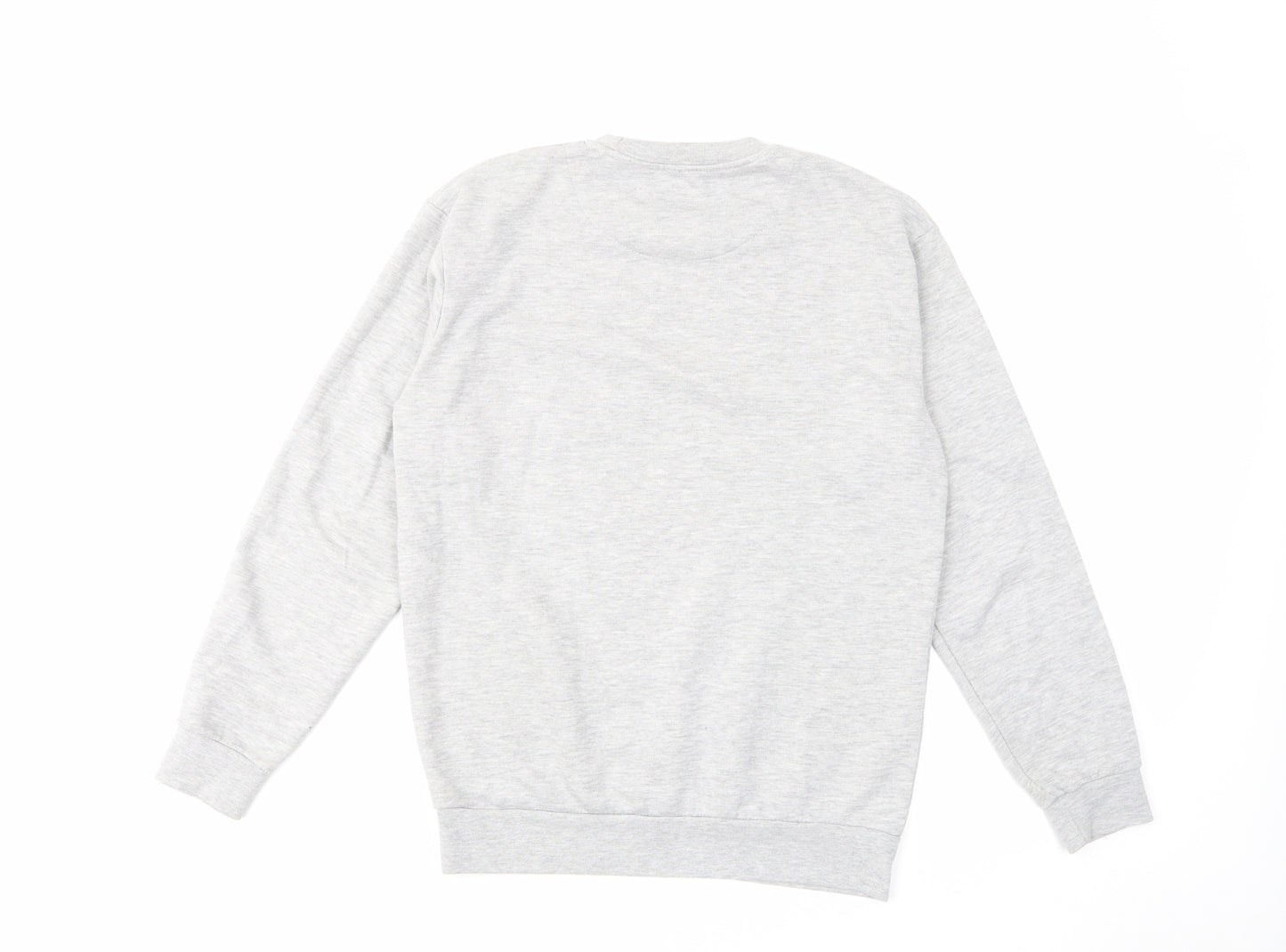Zara Womens Grey Cotton Pullover Sweatshirt Size S Pullover