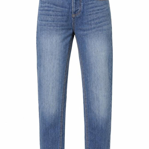 Denim & Co. Mens Blue Cotton Skinny Jeans Size 26 in L30 in Slim Button - Washed Denim Look