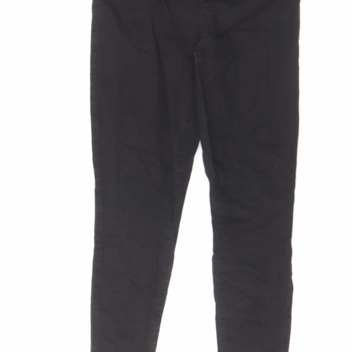 Denim & Co. Womens Black Cotton Jegging Jeans Size 10 L26 in Regular