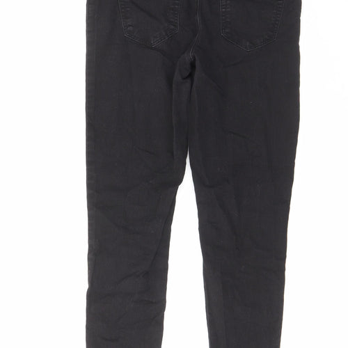 Denim & Co. Womens Black Cotton Jegging Jeans Size 10 L26 in Regular