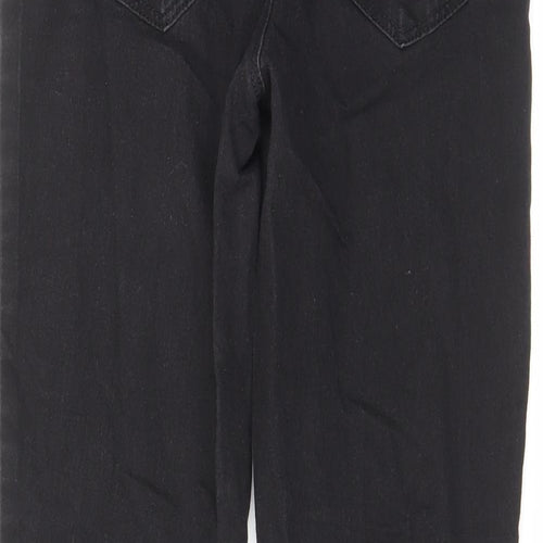 Denim & Co. Womens Black Cotton Jegging Jeans Size 10 L26 in Regular