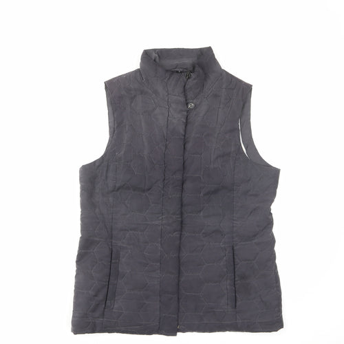 Four Seasons Mens Blue Gilet Jacket Size M Zip