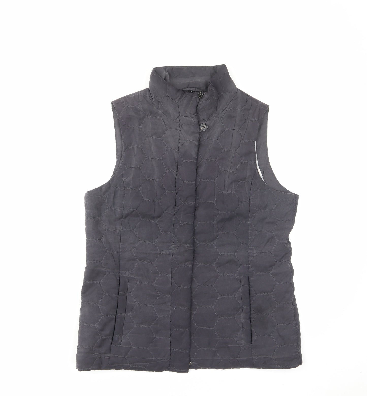 Four Seasons Mens Blue Gilet Jacket Size M Zip