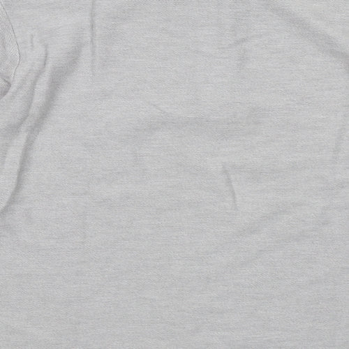 Topman Mens Grey Geometric Cotton Pullover Sweatshirt Size XS