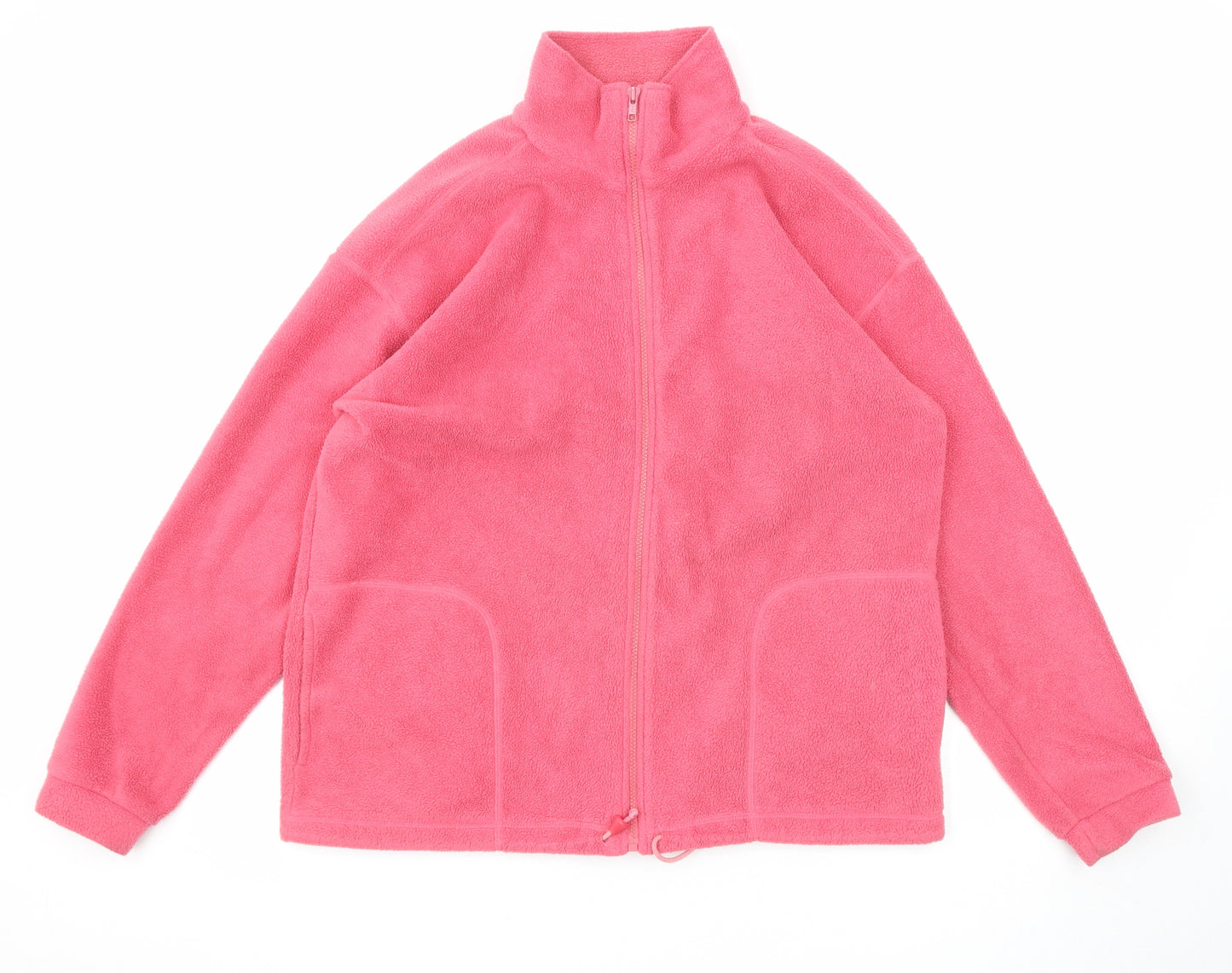 Best Basics Womens Pink Jacket Size 14 Zip