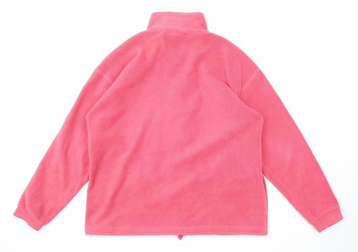 Best Basics Womens Pink Jacket Size 14 Zip