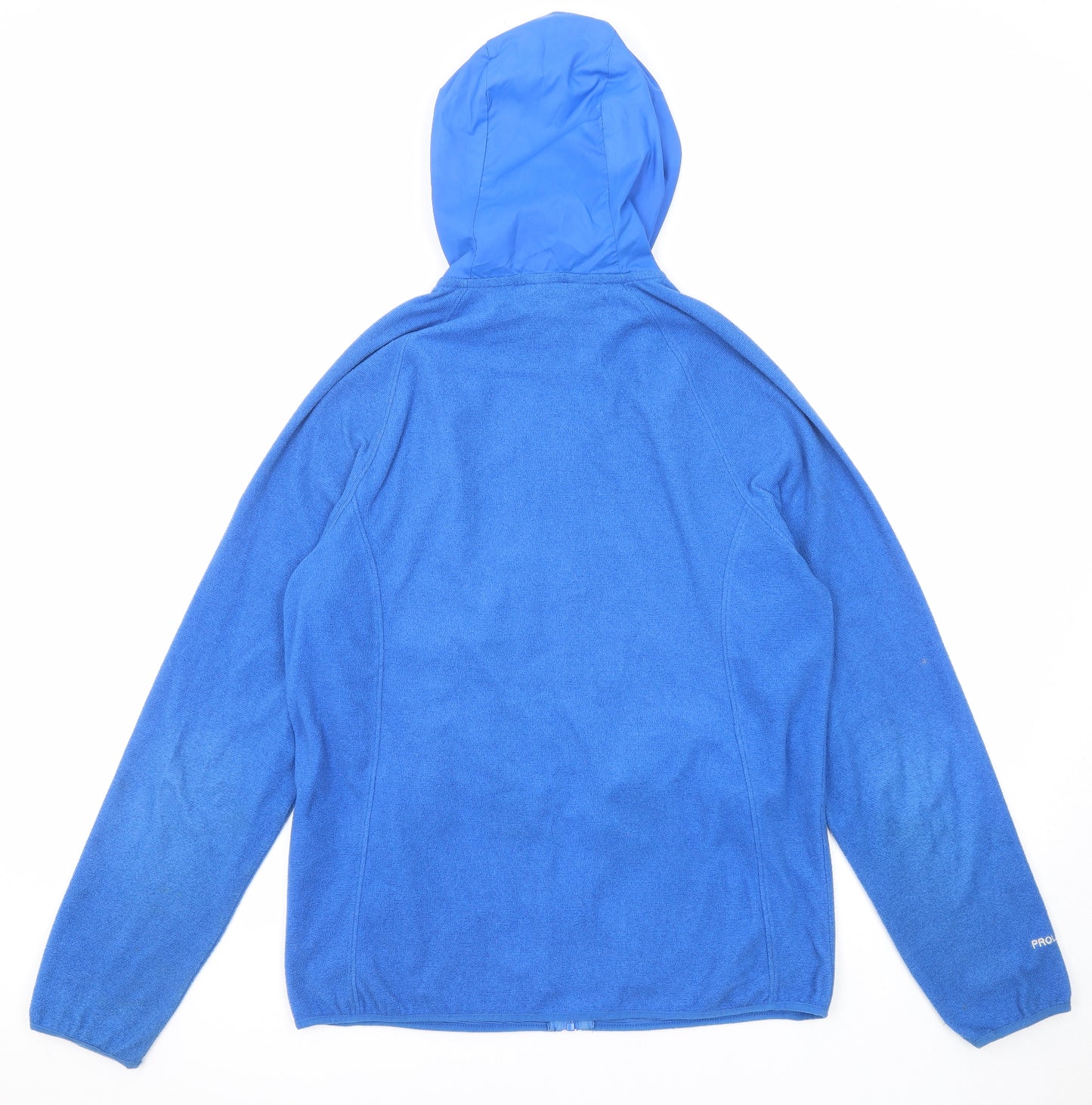 Craghoppers Mens Blue Striped Jacket Size S Zip - Hooded