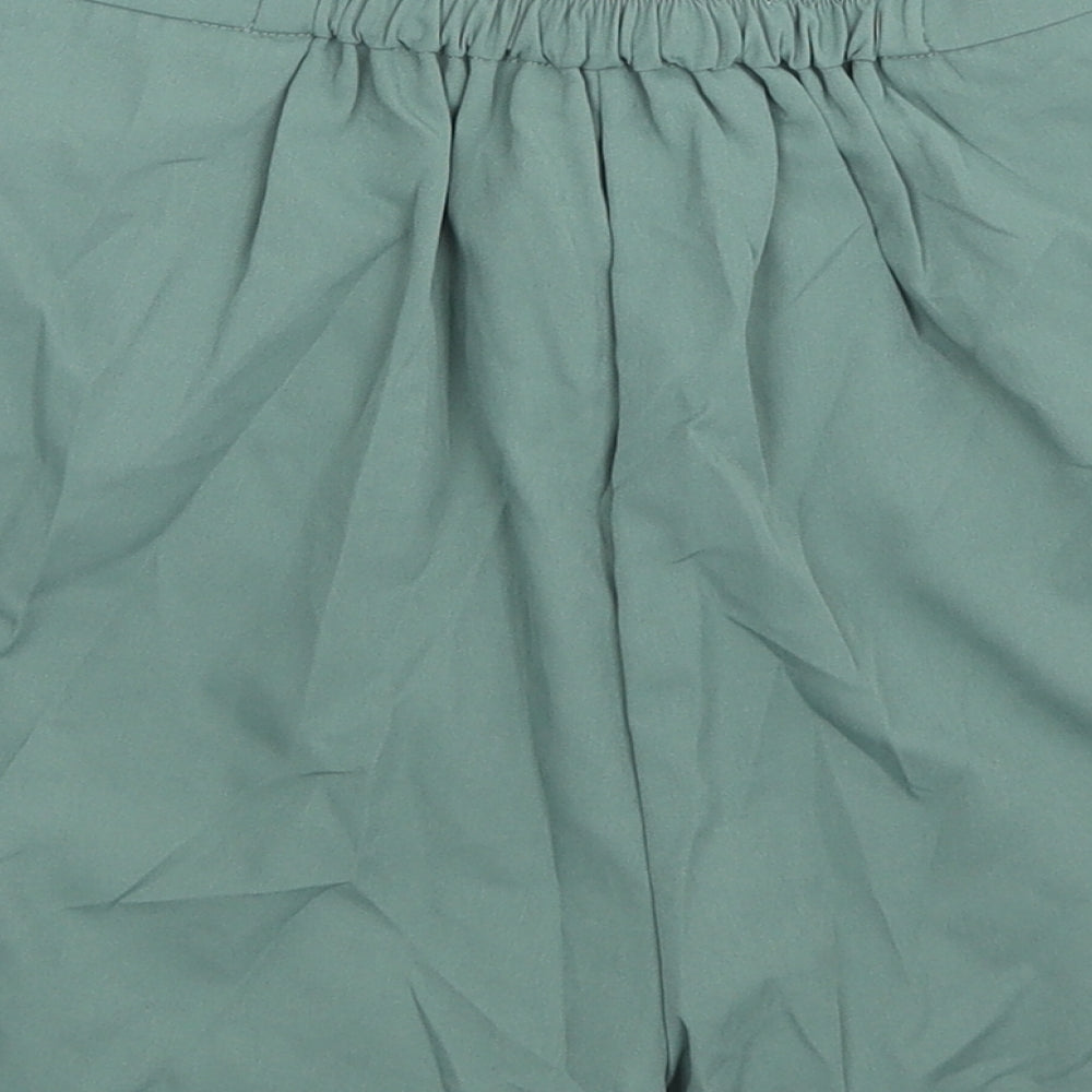 SBetro Womens Green Polyester Sailor Shorts Size M L4 in Regular Zip