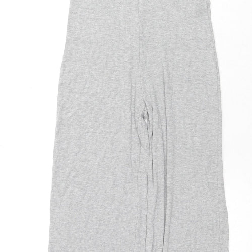 Missguided Womens Grey Paisley Viscose Jumpsuit One-Piece Size 6 L30 in Pullover