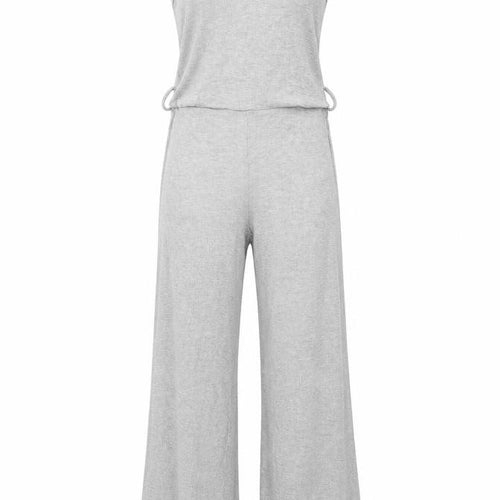 Missguided Womens Grey Paisley Viscose Jumpsuit One-Piece Size 6 L30 in Pullover