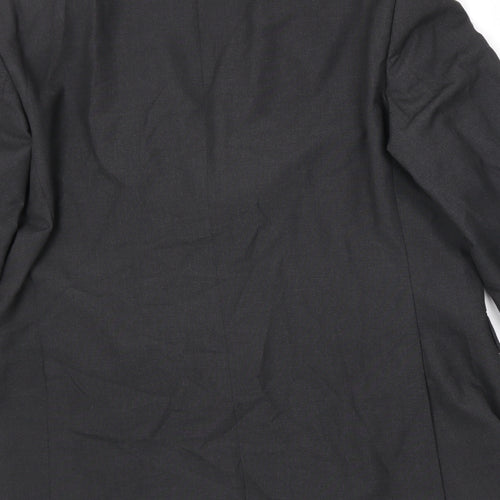 Karl Jackson Mens Black Polyester Jacket Suit Size 44 Regular
