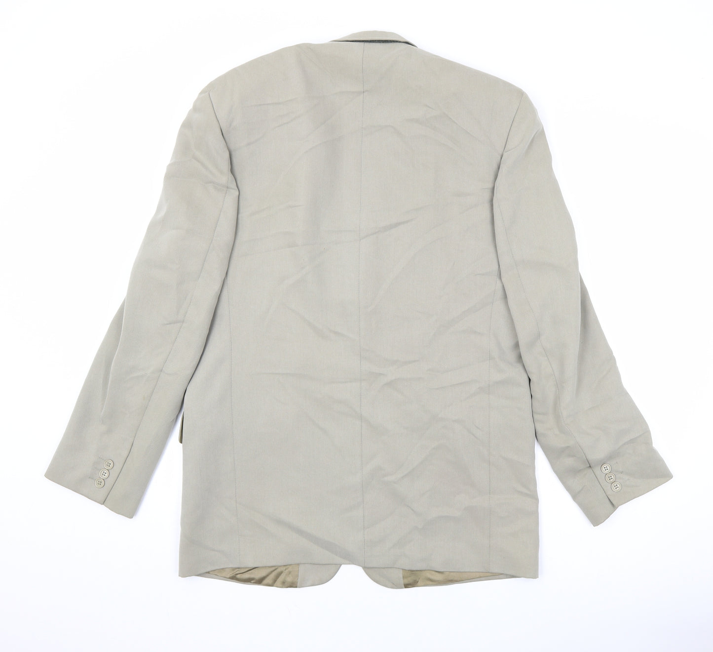 NEXT Mens Beige Modal Jacket Suit Jacket Size 40 Regular