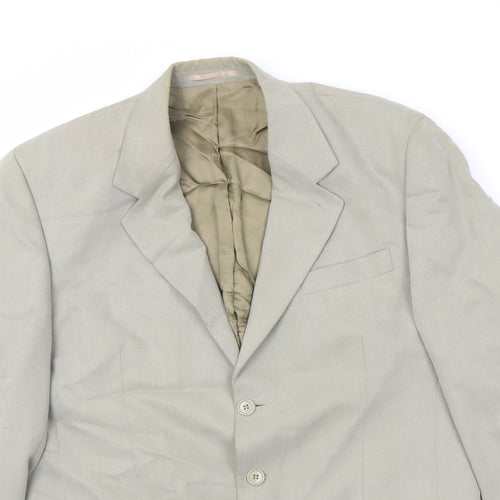 NEXT Mens Beige Modal Jacket Suit Jacket Size 40 Regular