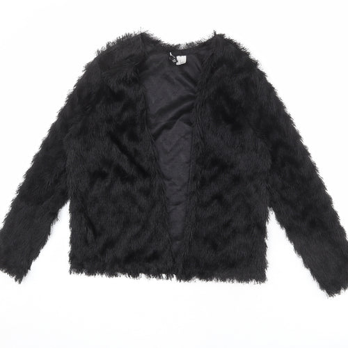 Divided by H&M Womens Black Jacket Coatigan Size XS