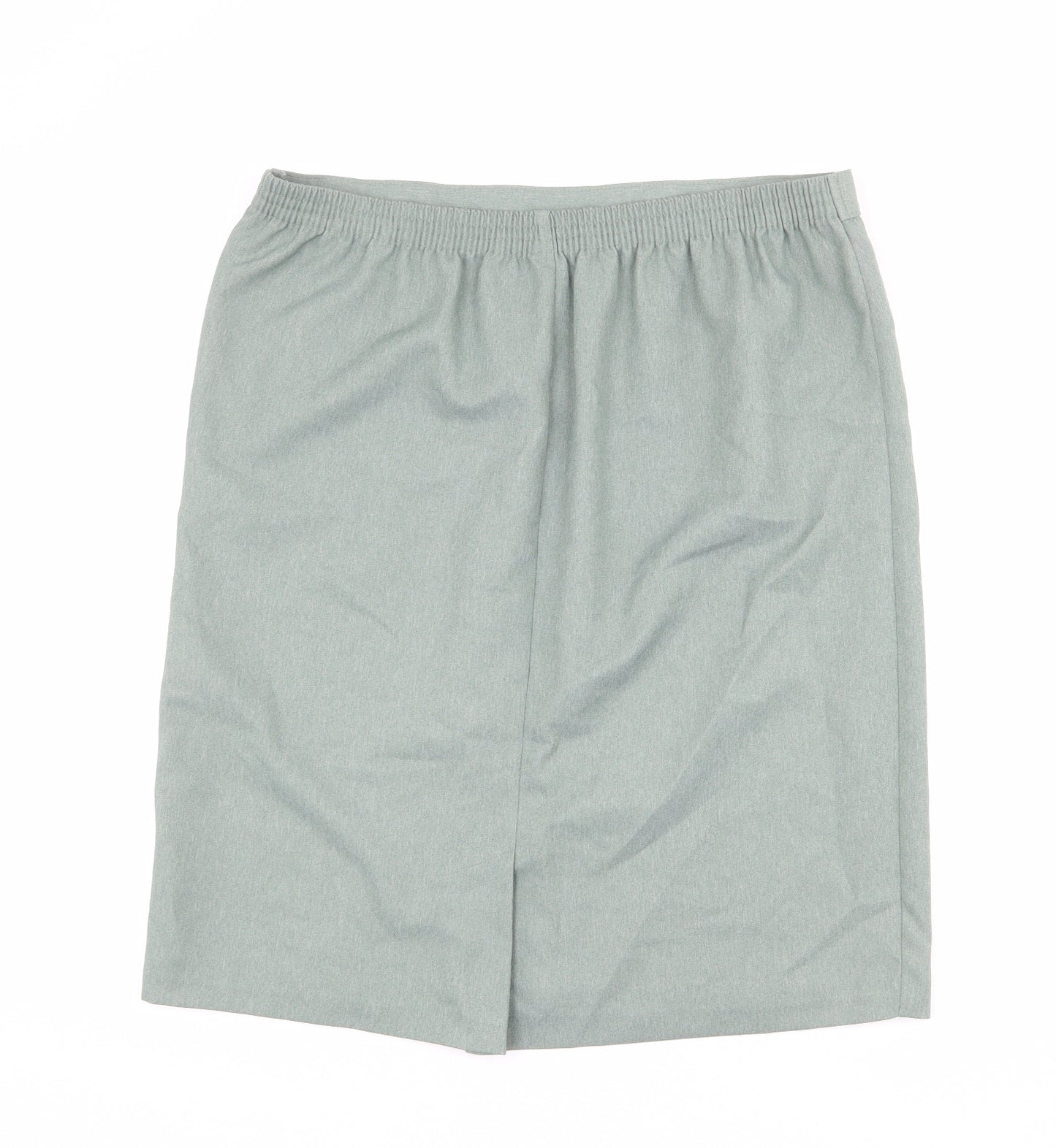 Berkertex Womens Green Polyester A-Line Skirt Size 18