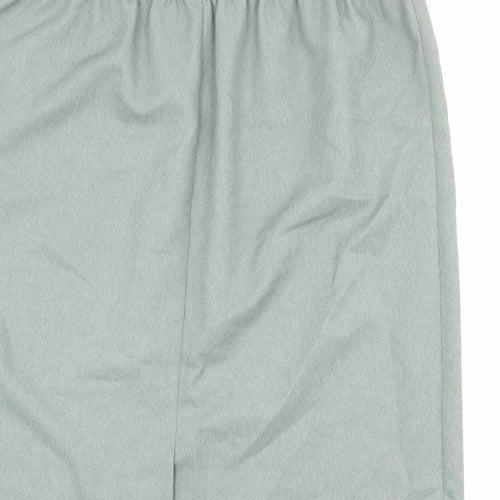 Berkertex Womens Green Polyester A-Line Skirt Size 18