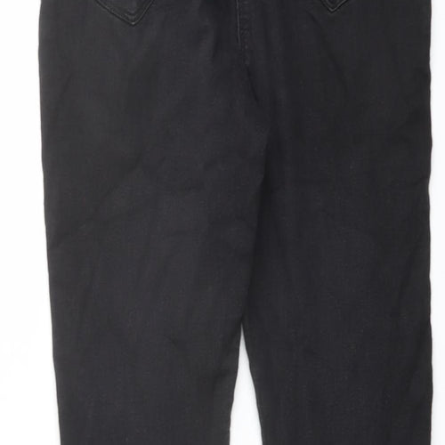 Studio Womens Black Cotton Skinny Jeans Size 12 L27 in Regular