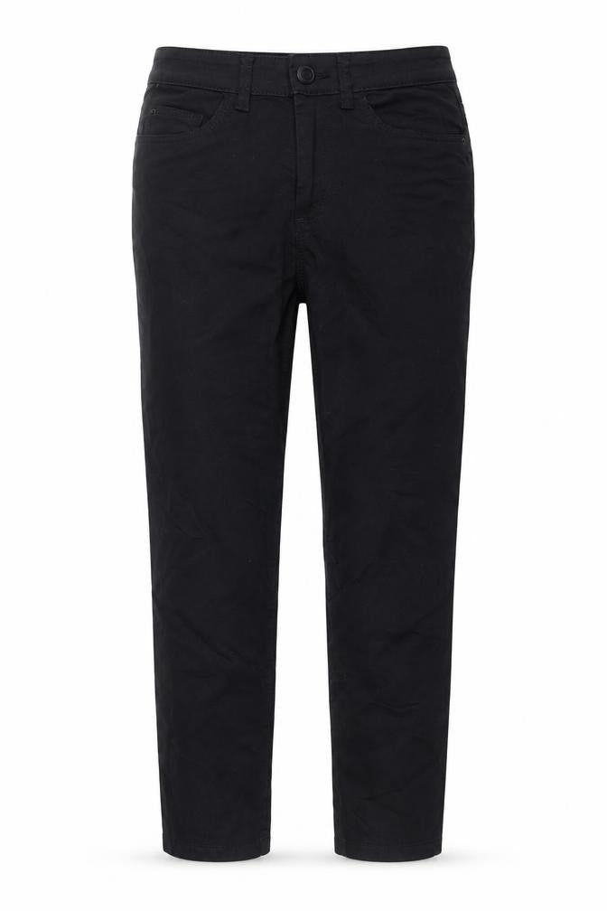 Marks and Spencer Womens Black Cotton Skinny Jeans Size 8 L21 in Regular Button