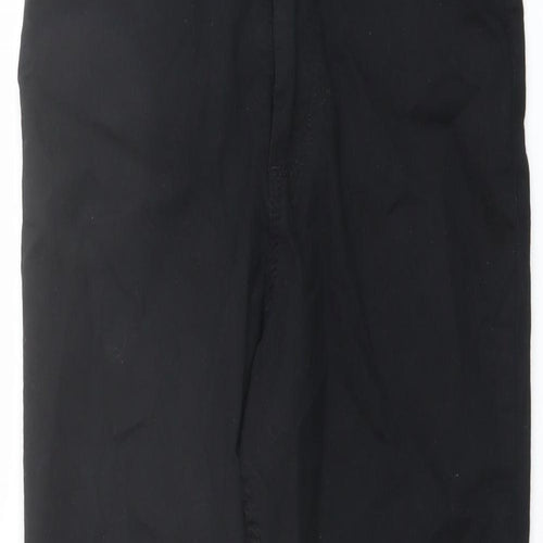 Marks and Spencer Womens Black Cotton Skinny Jeans Size 8 L21 in Regular Button