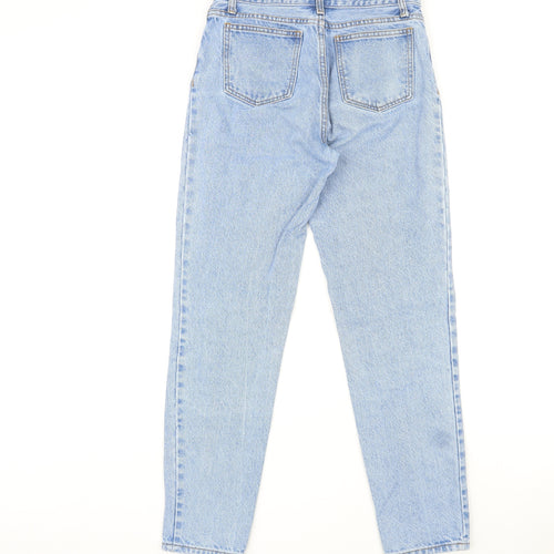 J.Galt Womens Blue Cotton Straight Jeans Size M L30 in Regular Zip