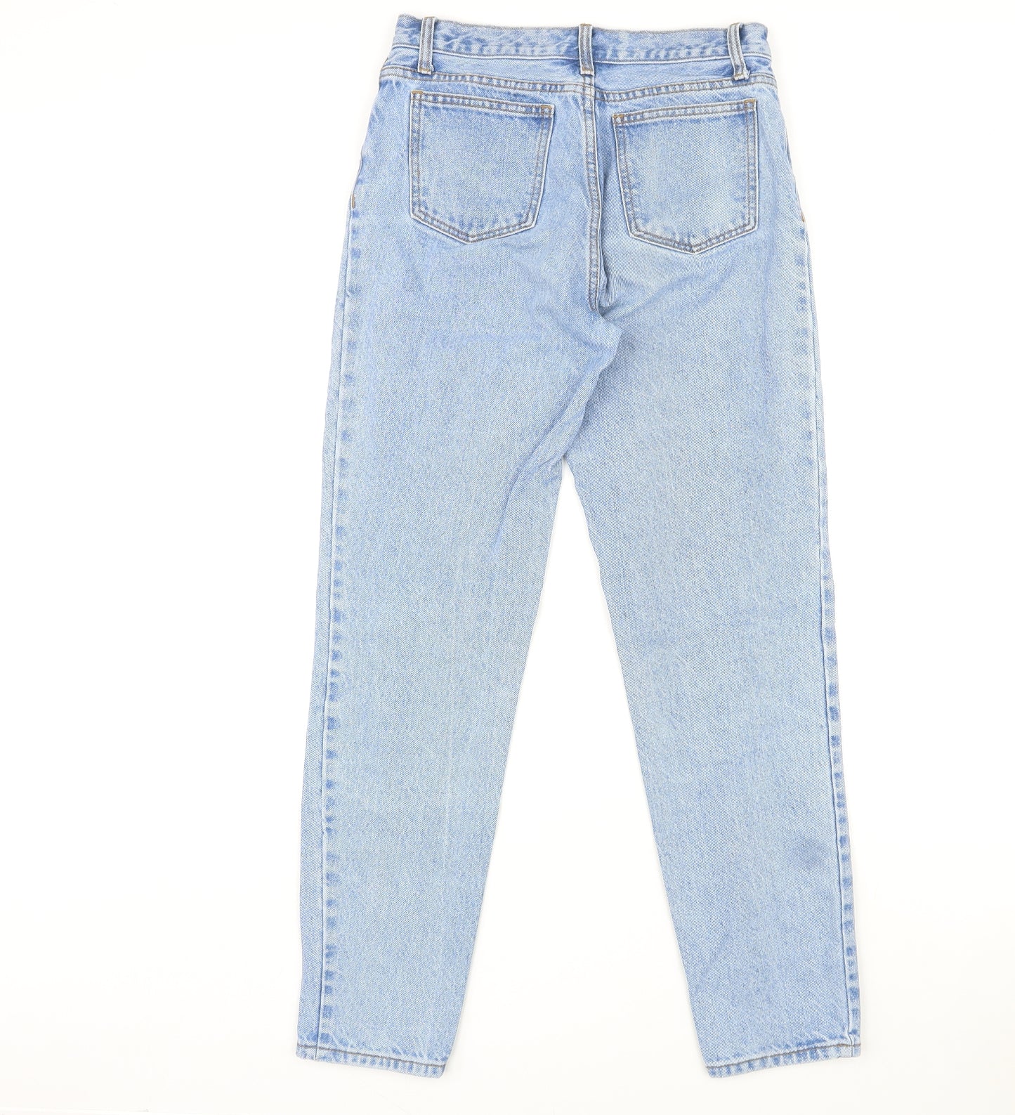 J.Galt Womens Blue Cotton Straight Jeans Size M L30 in Regular Zip