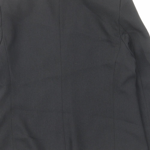 Marks and Spencer Womens Black Jacket Size 12 Hook & Eye