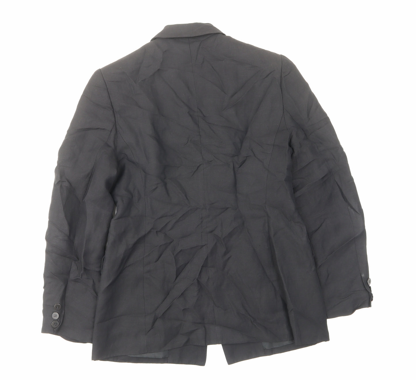 Planet Womens Black Jacket Blazer Size 8 Button