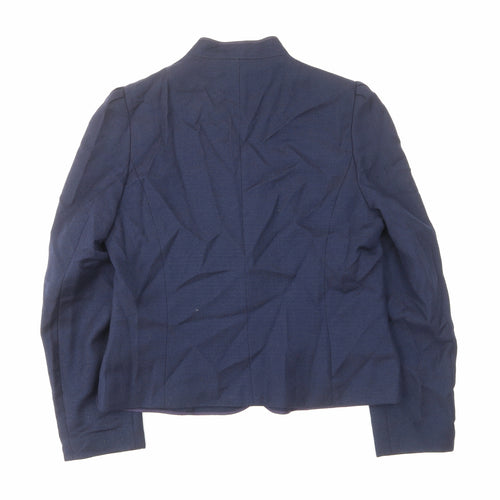 C&A Womens Blue Jacket Blazer Size 16 Button